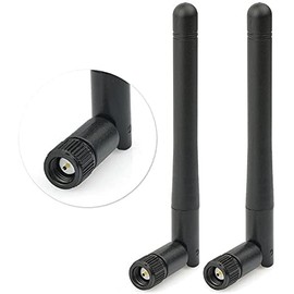 433/868 MHz Antenna Vertical Omni Directional NFC RFID Antenna SMA Connector for Wireless Homematic CCU3 CCU2 CC1101 Ham Radio 2 Pieces Multi-Way (868 MHz Antenna (SMA))