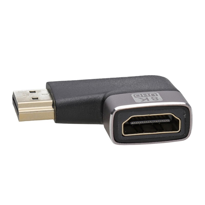 kenable HDMI 2.1 Right Angle Adapter Ultra High Speed 8K60/4K120