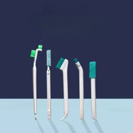 컵 뚜껑 틈새 청소 브러시 세트 세척용 컵솔 [3-in-1 2개 브리슬] Cup Lid Gap Cleaning Brush Set Cleaning Cup Brush [3-in-1 2pcs Bristle]