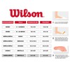 Wilson 20 Piezas Tin para Dama, color Negro/Fiusha, S/Felpa, Talla