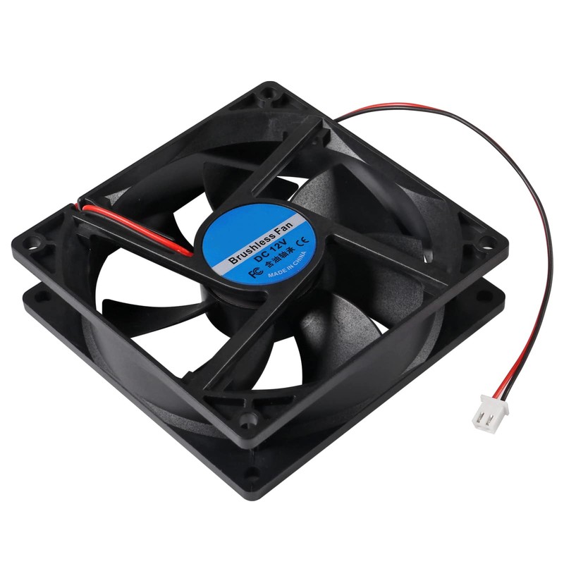 4pcs 9225 92mm x 92mm x 25mm 2Pin DC 12V