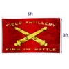 Cayyon Field Artillery King Of Battle Flag US Military Flag