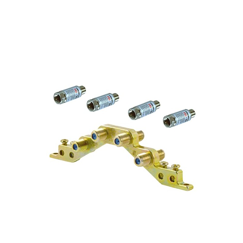 Premium X 1x Ground Block 4-Way Earthing Block Grounding Rail