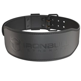 7mm Leather Weight Lifting Belt - 4" Wide Tapered Premium Leather Lifting Belt for Gym, Workout & Weight Training - Weightlifting Belts for Men and Women (Black, Small)