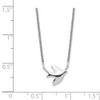 Solid 925 Sterling Silver Bird Necklace Chain