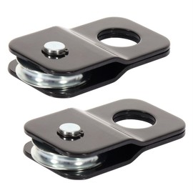 CCIYU Durable Snatch Block 9000LB Black recovery Winch Pulley Tow off-road ATV UTV 2pcs