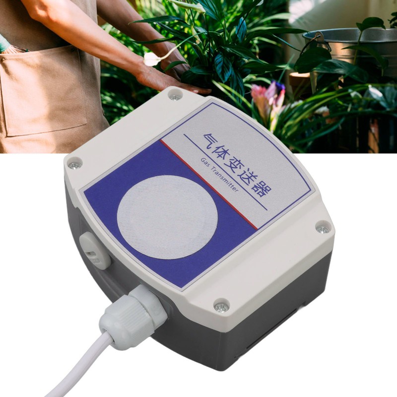 10‑30V Wall Mount CO2 Sensor 485 Communication Carbon Dioxide Temperature