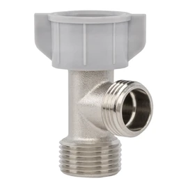 LUXE Bidet 7/8" x 7/8" x 1/2" Hybrid Metal & Plastic Cold Water T-Adapter