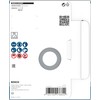 Bosch 2608602553 Diamond Grinding Head Expert for Abrasive 125 x