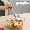 Serving Spoons Pack of 4, Kyraton Large Solid Serving Spoons