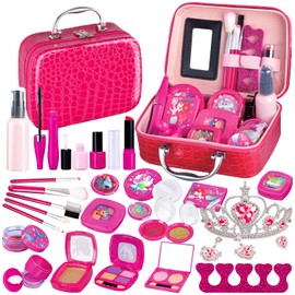 La Gacela Makeup Toy, Makeup Set, Unicorn, Girls, Pretend Play, Luxury Set, Makeup Toy, Cosmetics Toy, Dresser Toy, Makeup Bag, Cute, Pretend Play Set, Cosmetics Toy, Indoor Toy, Christmas Gift