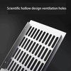 Aoktorkit 2Pcs Air Vent Grille Cover 60x150mm Aluminum Alloy Vent