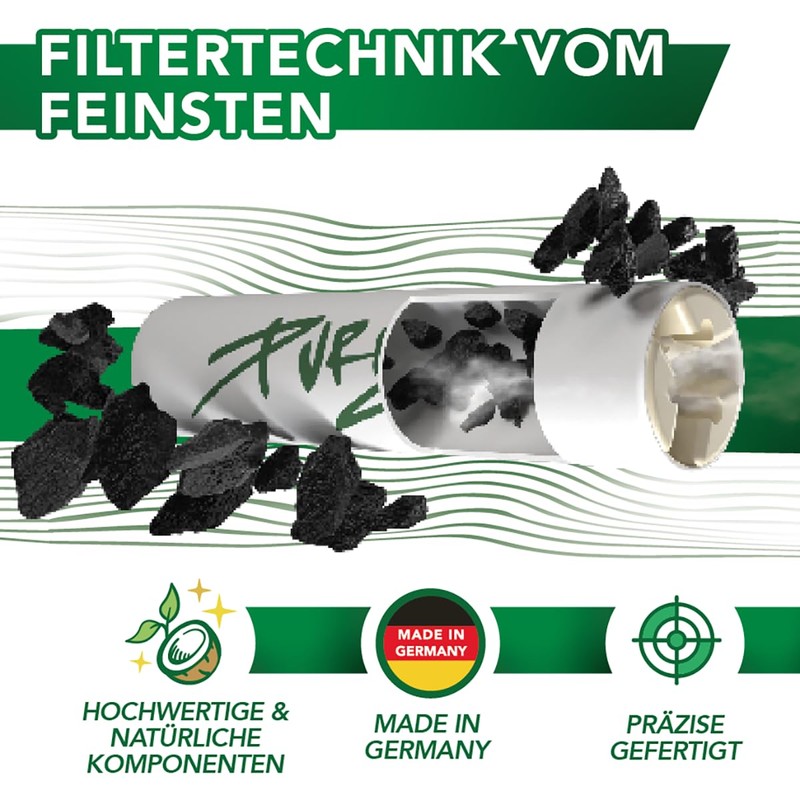 Purize® Activated Carbon Filter Regular 9 mm