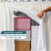 Shreem Linen Dorm Bed Skirt Twin XL 46 Inch Drop,