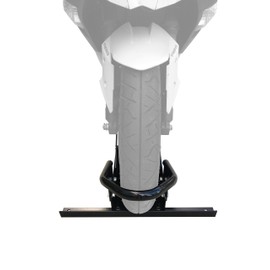 MaxxHaul 80077 Standard Motorcycle Wheel Chock with Pivoting Cradle