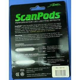 SCANPODS NEW SCANPODS CAR ALARM SECURITY LED SCANNING LIGHT - RED