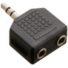 Conversion Meijin 3.5mm Stereo Mini Audio 2 Distribution Adapter, 2