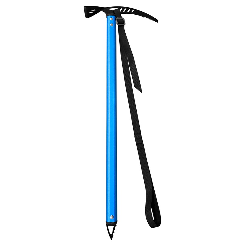 Outdoor Camping Ice Axe Aluminum Alloy Mountaineering Axe 70cm Walking