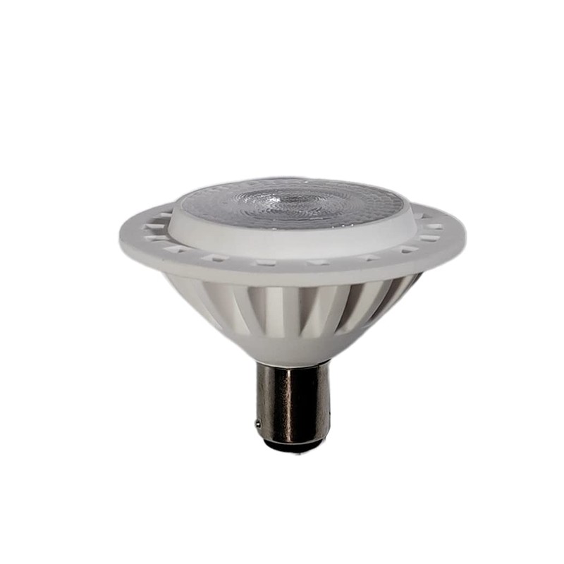 QLEE LED Ar70 Ba15d Spotlight 7w Ac Dc 12v Base