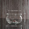 CnGlass Glass Tea Warmer 5.3 in/13.5cm diameter (Candle not Included)
