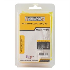 Superior Parts G877 Aftermarket O-Ring Kit Fits Hitachi NR83A, NR83A2, NR83AA, NR83AA2, NV83A Guns