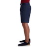 Haggar Men's Stretch Chino Pleat Front Walk Short, Navy, 34
