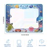 HIHALO Tapete mágico Infantil,Pizarra mágica Infantil,Pintar con Agua,100×80cm tapete para