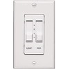 Quorum 7-1192-6, Three Speed and Light Dimming Wall Slide Control,