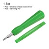 HARFINGTON Ring Doorbell Screwdriver T6 T15 Torx Double-Ended Magnetic Screwdrivers