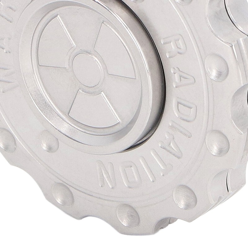Gear Coin Slider Toy Round Gear Metal Push Slider Fingertip