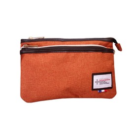 Sacoche 9155 Waist Bag, 3-layer Construction, Bag-in-bag Type - orange -