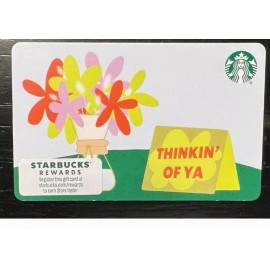 STARBUCKS CARD 2024" THINKIN' OF YA " BRAND NEW 💡 GREAT PRICE