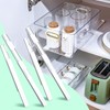 CroBlissful 4 Pcs Adhesive Sliders for Cabinets Pull Out Drawer