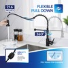 LUFEIDRA Touchless Kitchen Faucet with Pull Down Sprayer-Black Kitchen Faucet