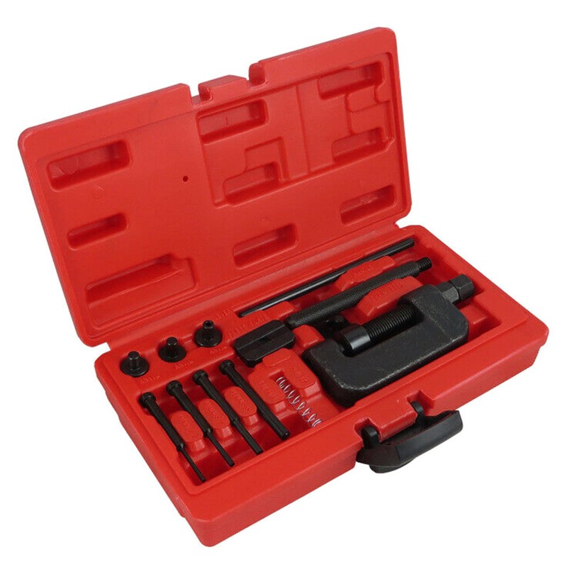 Chain Breaker Set with Carrying Case Chain Cutter and Riveter
