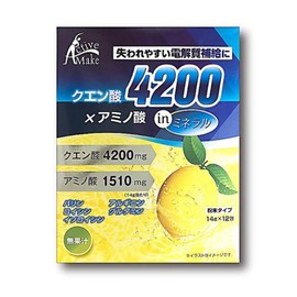 ファイン クエン酸4200Xアミノ酸 inミネラル 12包入り 2箱セット + Kunutonnオリジナルロゴ入りhおしぼり付