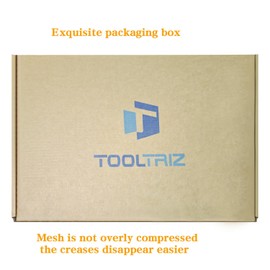 TOOLTRIZ Windows Screen and Screen Door Replacement, 48"x118" Durable Fiberglass Screen Mesh - Screen & Sliding Screen Door Repair for Patio & Window