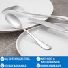 16 Pcs Forks and Spoons Silverware Set,Food Grade Stainless Steel