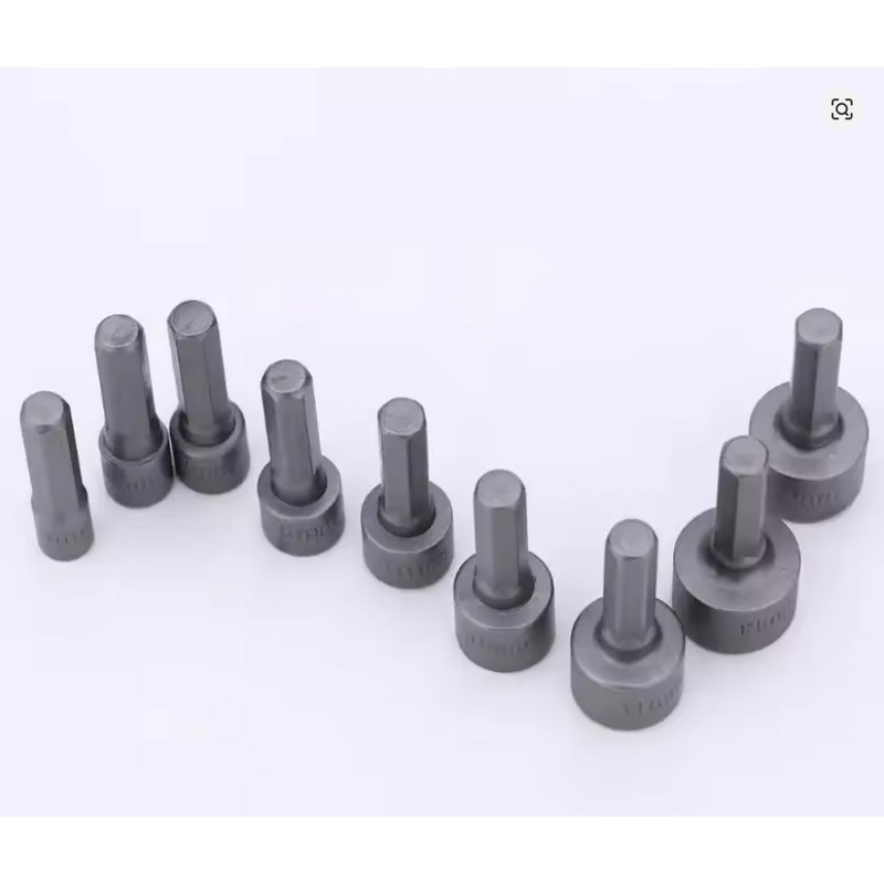 9-Piece Hex Socket Nut Driver Set for DIY Repair –