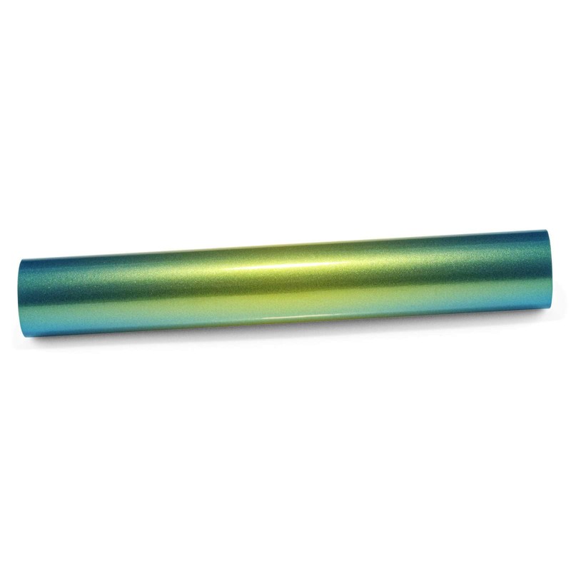 24"x60" (2FTx5FT) Spring Green Galaxy Dust Gloss Chameleon Metallic Color