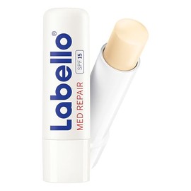 LABELLO Bálsamo labial Med Repair (4.8 g) protector labial hidratante FPS 15 con Vitamina E libre de aceites minerales