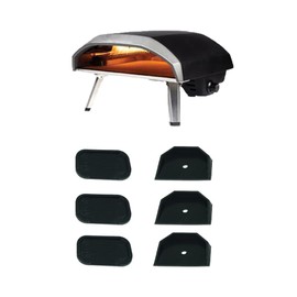 Jzenol replace Gozney Roccbox Pizza Oven Black Rubber feet Surface Protectors 6 pcs