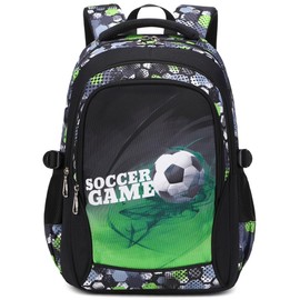 Boys School Bag Teenager School Backpack Teenagers Backpack School Daypacks Kids Large School Bag Waterproof, 9-green
