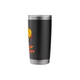 Tardigrade Gifts for Microbiologist Water Bear Don't Care Stainless Steel Insulated Tumbler