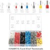 RAMSPIT Crimpadora de Terminales Kit,Juego de 1250Pcs Crimpadora de Alambre