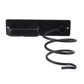 Haofy Soporte para Secador de Pelo, Soporte Duradero Resistente Al Calor, Diseño en Espiral Montado en la Pared para Organizador de Baño