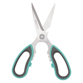 Westcott Titanium-Bonded Kitchen Shears - 8.5-Inch Durable and Versatile Utility Scissors with Soft Handle for Precise Cutting, Ideal for Cooking