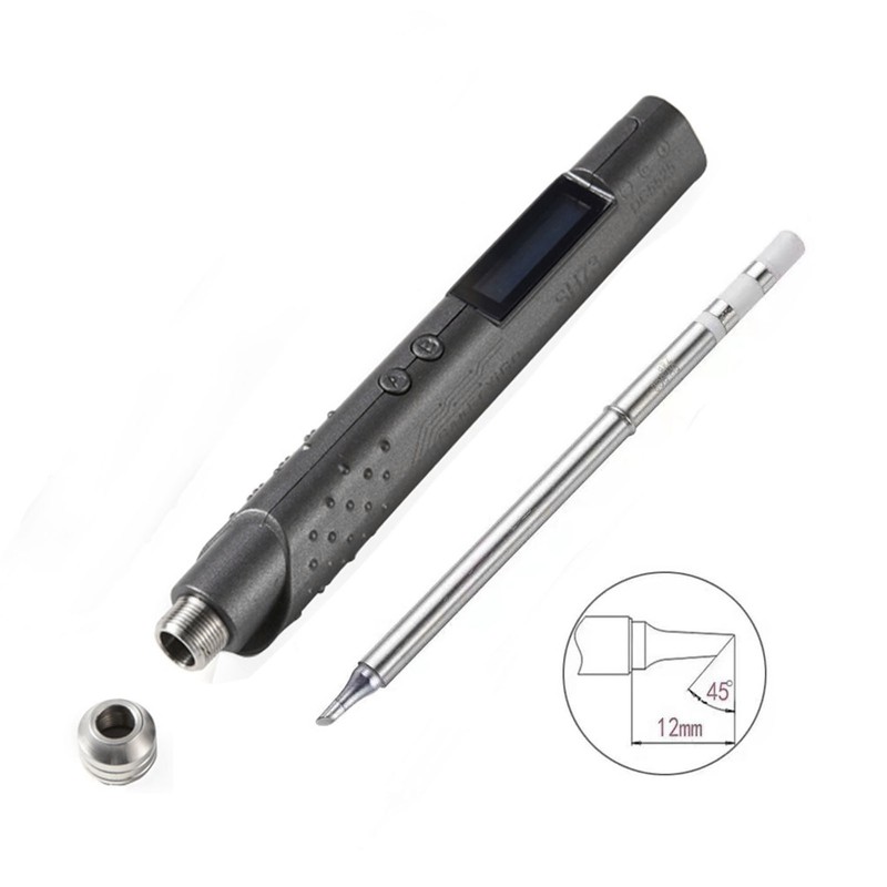 SH73 Smart Soldering Iron 100‑400 Degree Celsius Temp Adjustment Portable