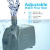 Jecod Jebao Submersible Water Pump 198 GPH 110220VAC Multipurpose Pond