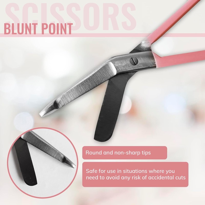 bandage Scissors - Blunt Tip Scissors - Stainless Steel -